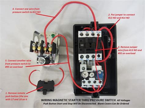 motor starter wiring diagram air compressor collection faceitsaloncom