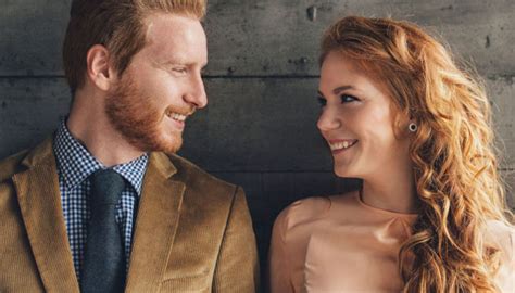 Ginger Couple Looking At Each Other Highland Cleaners