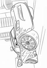 Cars Mcqueen Lightning Coloring Pages Kids Fun sketch template