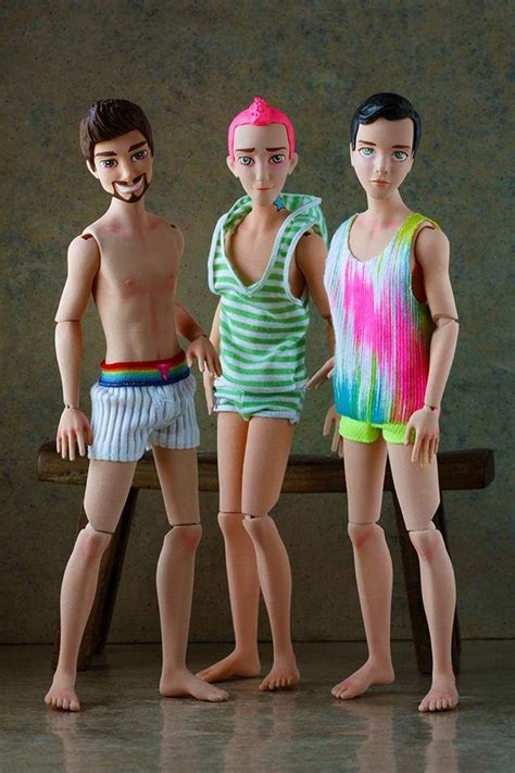 joey versaw s 3d printed first love gay male dolls — fashion doll