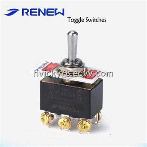 dpdt    bilateral reset toggle switch  china manufacturer manufactory factory