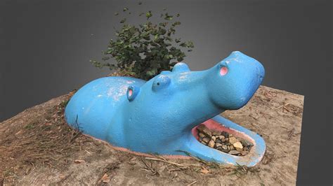 Playground Hippopotamus Download Free 3d Model By Yu Fft Kedar