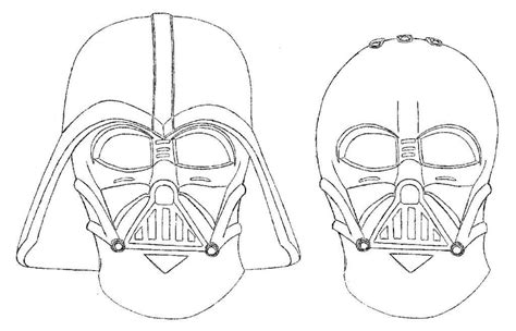 star wars coloring masks coloring pages