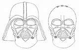 Vader Darth Star Lovers sketch template