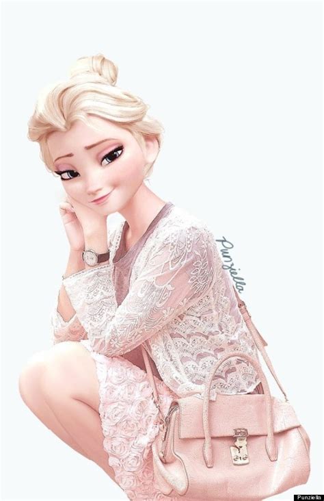 this is what disney characters would look like wearing today s fashion