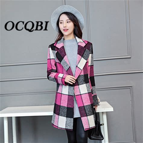 Buy 2018 Winter Plus Size Women Wool Coat