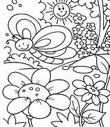 Spring Coloring Pages Disney Kids Sheets Getcolorings Color Getdrawings sketch template