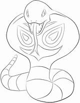 Coloring Pages Arbok Pokemon Printable Grovyle Lineart Gerbil Deviantart Lilly Crafts Go Kids Color Sheets Colouring Pokémon Getcolorings sketch template