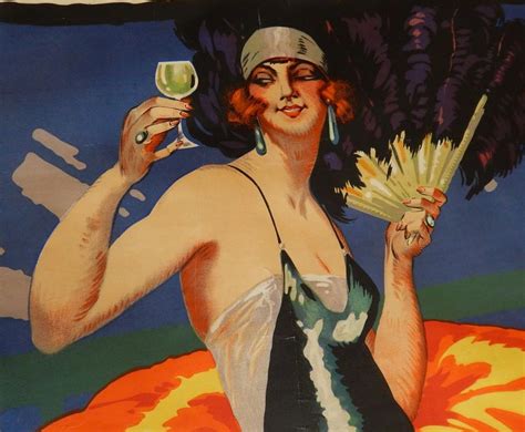 Original Vintage French Art Deco Poster By Delval Circa