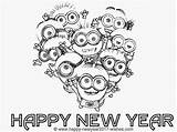 Coloring Pages Year Happy Years Kids Minion Disney Sheets Color Printable Getcolorings Cards Security Popular sketch template