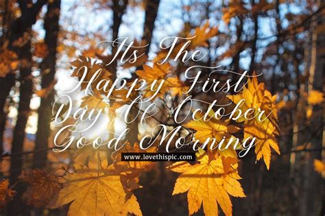 day  october good morning pictures