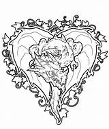 Dragonheart Lines Diy sketch template