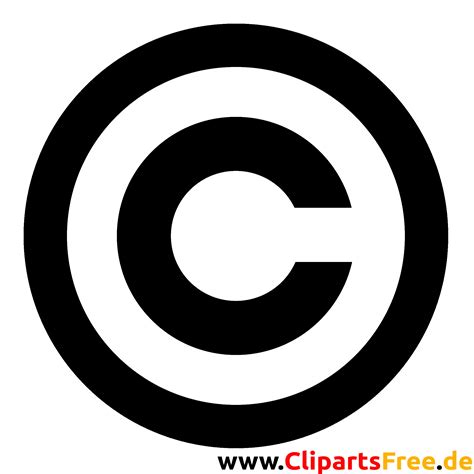 copyright symbol clip art
