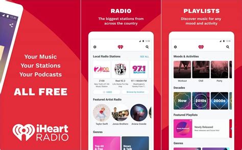 iheartradio  android  ios apps reviews downloads
