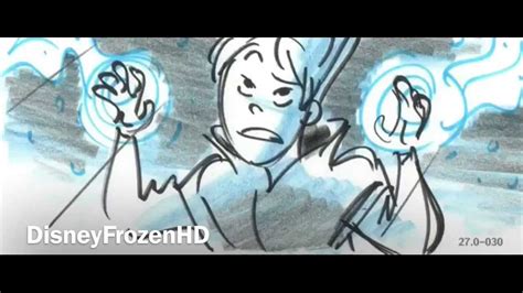 Disney Frozen Deleted Scene Evil Elsa Youtube