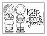 Coloring Pages Rules Manners School Posters Good Color Sheets Colouring Kindergarten Hand Raise Preschool Student Teacherspayteachers sketch template