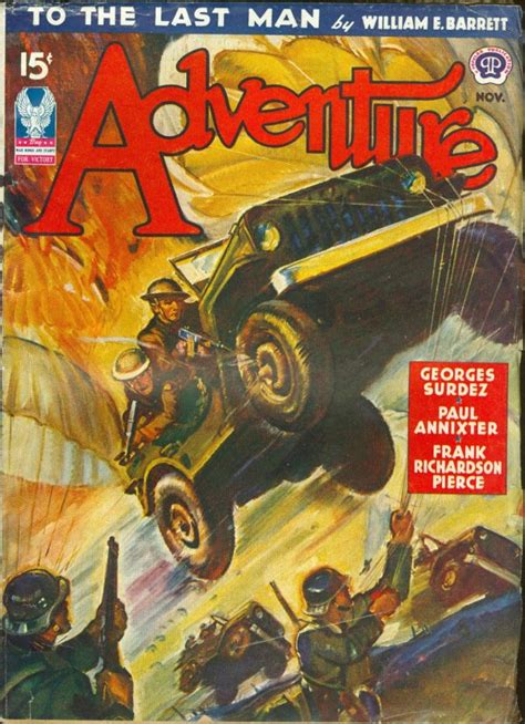 adventure magazine page 6 pulp covers