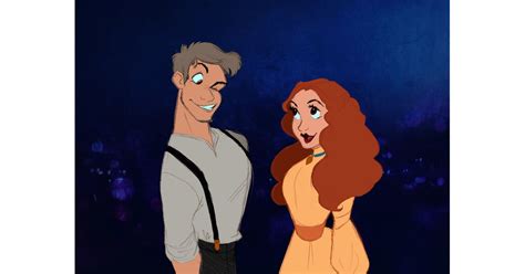 lady and the tramp humanized disney characters as humans in art popsugar love and sex photo 3