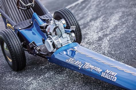 car guy  gorgeous restored mickey thompson mini dragster  sold  auction