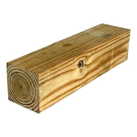Weathershield 6 In X 6 In X 8 Ft 2 Pressure Treated Timber 260691