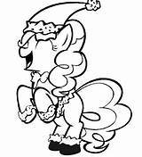Coloring Pages Christmas Pony Little sketch template