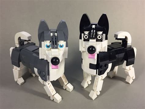 husky lego dog lego animals lego projects