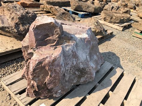 rustic red boulders sutherland landscape supplies chico ca