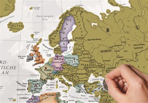 scratch map wereldkaart nederlands maps international