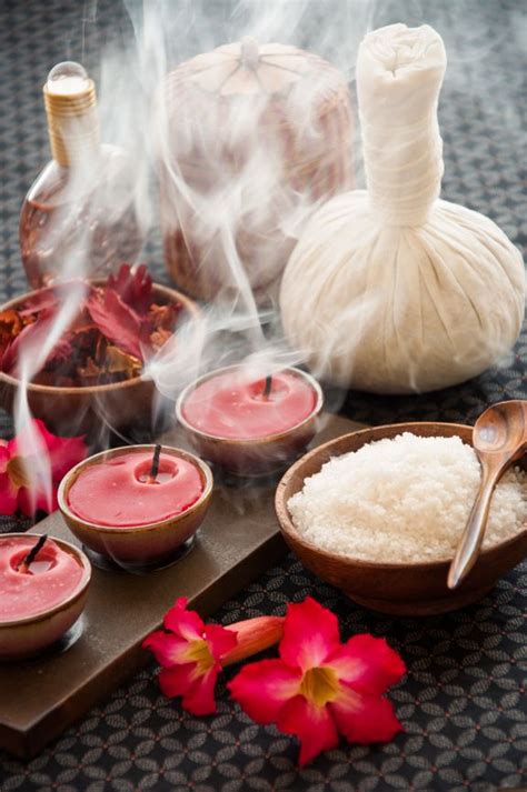thai herbal pouch massagem spa cuidados com o corpo sala de massagem