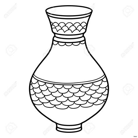vase  drawing  getdrawings