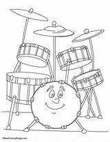 Bateria Schlagzeug Trommel Colorir Ausmalbilder Instrumentos Musicales Instrumento Drums Ausmalbild Tudodesenhos Kindergarten Bestcoloringpages sketch template