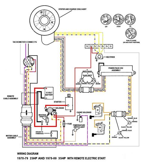 wiring diagram  mercury ignition switch