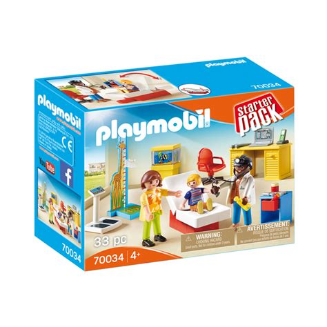 playmobil starterpack bij de kinderarts  blokker
