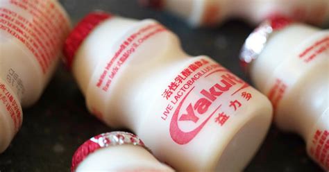 yakult yogurt probiotic drink surging  popularity