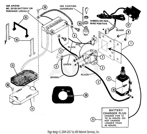 riding lawn mower starter solenoid wiring diagram easy wiring