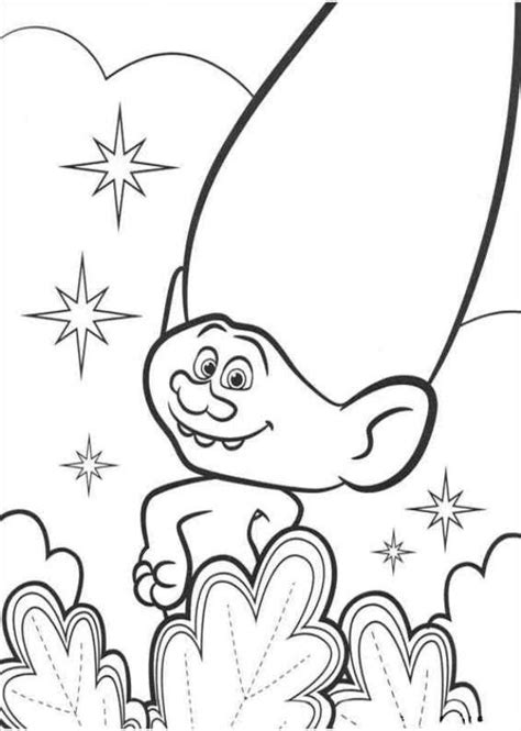 kids  funcom create personal coloring page  trolls coloring page