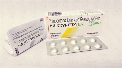 tapentadol extended release tablets supplier  manufacturer taj pharma