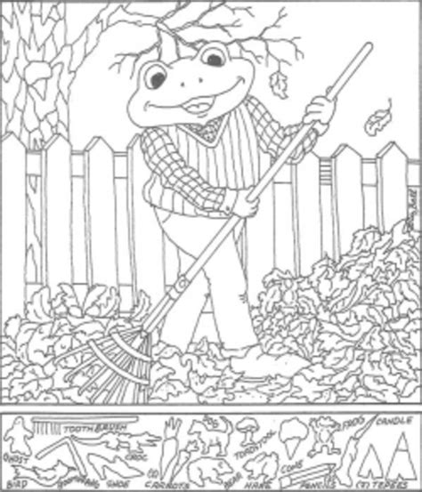 hidden pictures coloring sheets pages printables hubpages