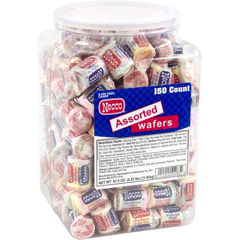 necco assorted wafers candy  count  oz walmartcom