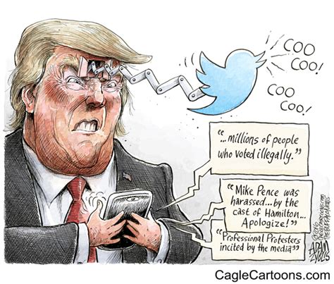 opinion how cartoonists are skewering donald trump s tweets the