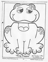Frog Paper Bag Craft Pattern Puppet Crafts Preschoolactivities Animal Puppets Printable Kindergarten Toddler Coloring Pages Preschool Comment First Choose Board sketch template