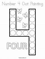 Number Dot Coloring Painting Noodle Twisty Numbers Preschool Pages Twistynoodle Years Old Worksheets Sheet Four Kids Activities Tracing Trace Learning sketch template