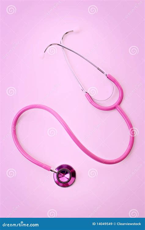pink stethoscope royalty  stock images image