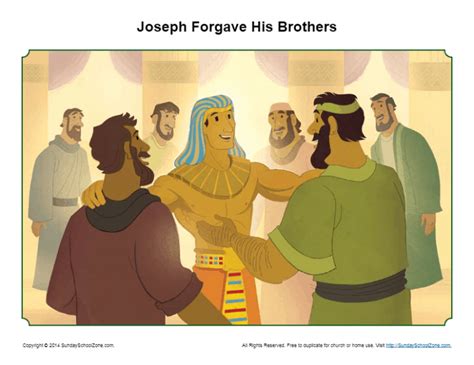 joseph forgives  brothers childrens sermon picture
