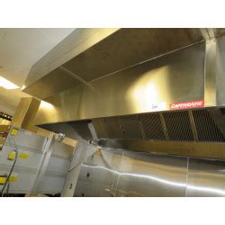 lot  ft captive aire ssteel exhaust hood vision equipment