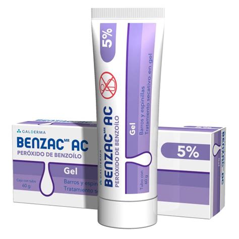 Benzac Ac Gel 5 60gr Farmacia Dermatológica Proderma