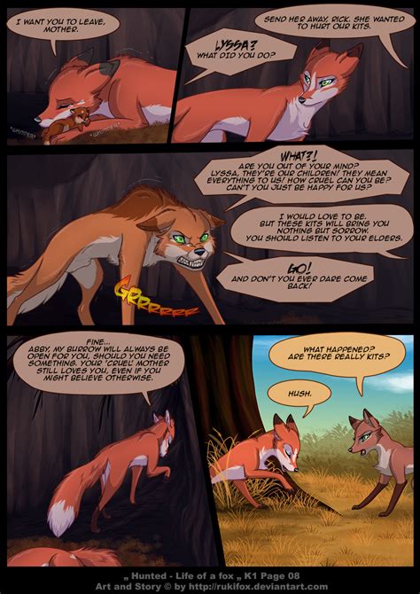 Hunted Life Of A Fox Comic By Rukifox