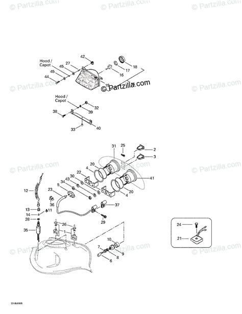 ski doo  formula  oem parts diagram  electrical system partzillacom