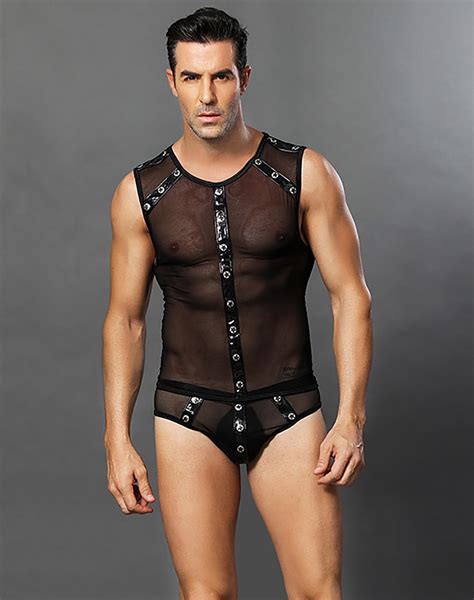 men s mesh bodysuit wholesale lingerie sexy lingerie
