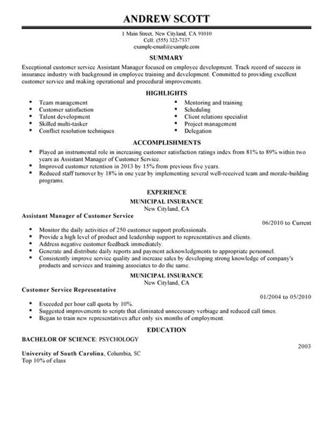 customer services manager resume objectives mt home arts